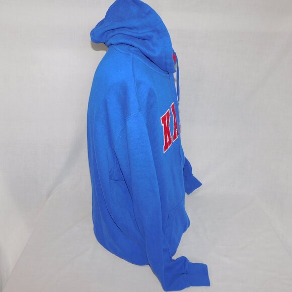 Stadium Athletics Mens L Kansas University Jayhawks NCAA Full Zip Hoodie - Picture 7 of 10